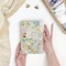bloom daily planners 2025-26 Academic Planner, Soft Cover, 5.5" x 8.25", Garden Party, Beige